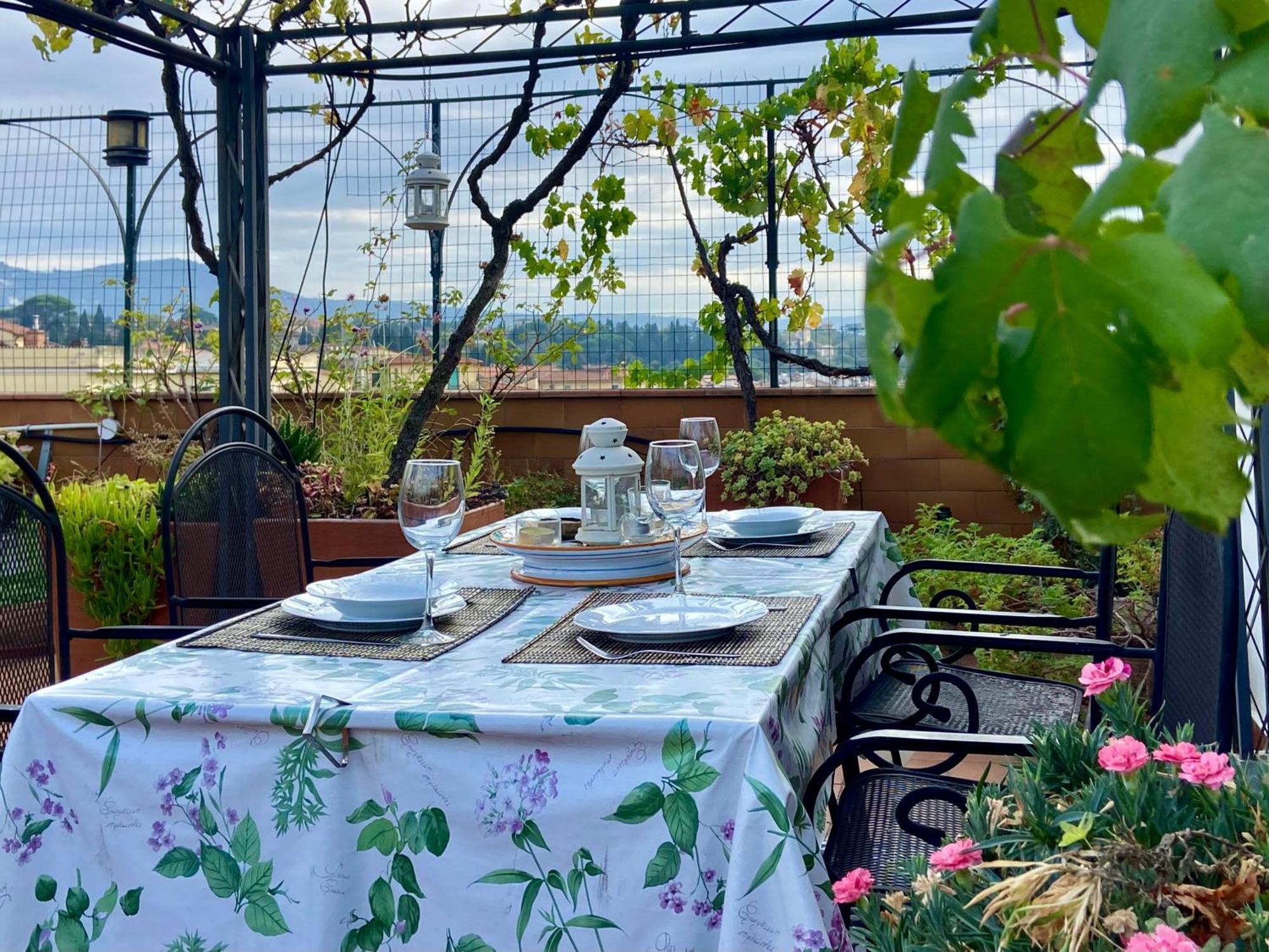 Ferienwohnung Il Giardino Sospeso Di Anna Florenz Exterior foto